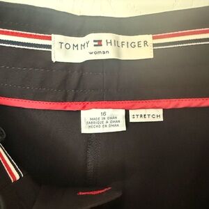 Tommy Hilfiger Navy Trousers with Silver Buttons